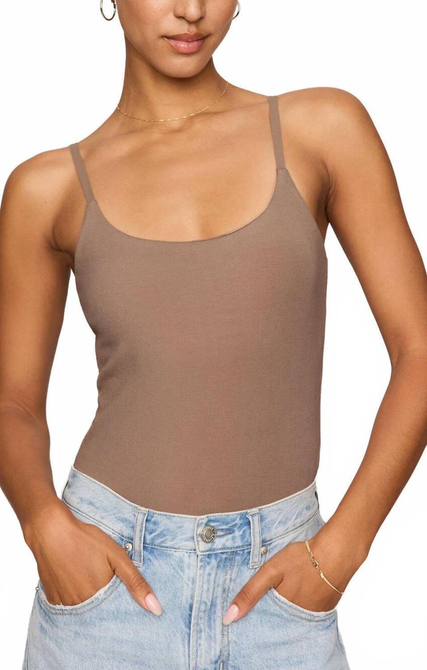 NEW Z SUPPLY second skin camisole in desert taupe